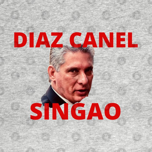 Diaz Canel Singao by JessyCuba